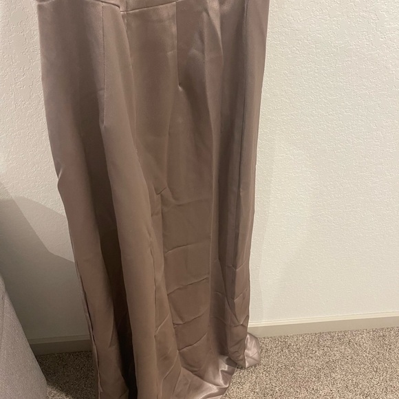 Jenny Yoo Lana Dress - Latte size 12 - Picture 7 of 14